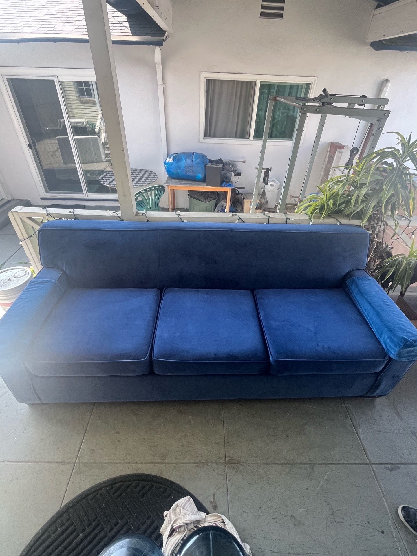 Used Blue Couch
