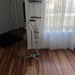 Walker and Crutches 