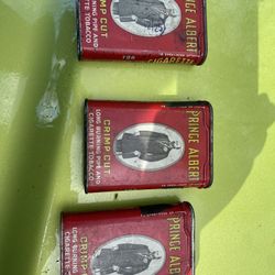 Prince Albert Tobacco Tins