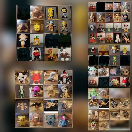 Stuffed Animal Lot Of 70