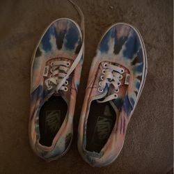 tie dye vans