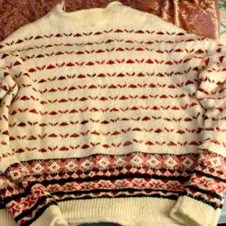 Two Med Sweaters 