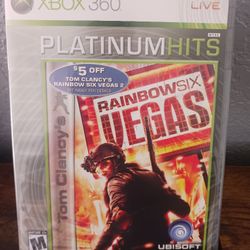 Brand-New Tom Clancy's Rainbow Six: Vegas (Microsoft Xbox 360) ●Platinum Hits