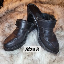 Born All Leather Women's Shoes. Slip In. Comfortable Size 8 Excellent Condition. 