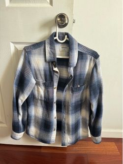 Men’s Overshirt Blue and White