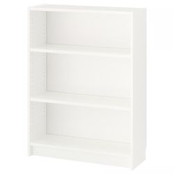 2 IKEA Bookcases In White