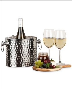 Super Dope Deaux Stainless Steel Wine Bucket | RETAIL $115