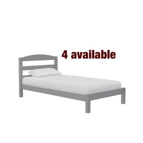 Better Homes & Gardens Leighton Kids Twin Size Bed, Wood Platform Bed Frame, Gray