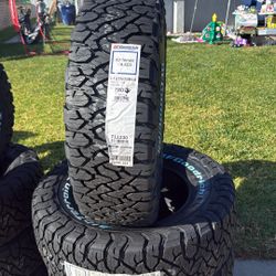 LT/275/70/r18.. BFGOODRICH K03… Load range E.. Made In The USA.. $1350