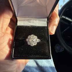 Flower Set Wedding Ring