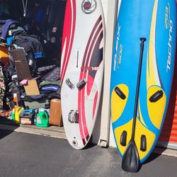 surfboards, paddleboards, wetsuits 2T-4X 