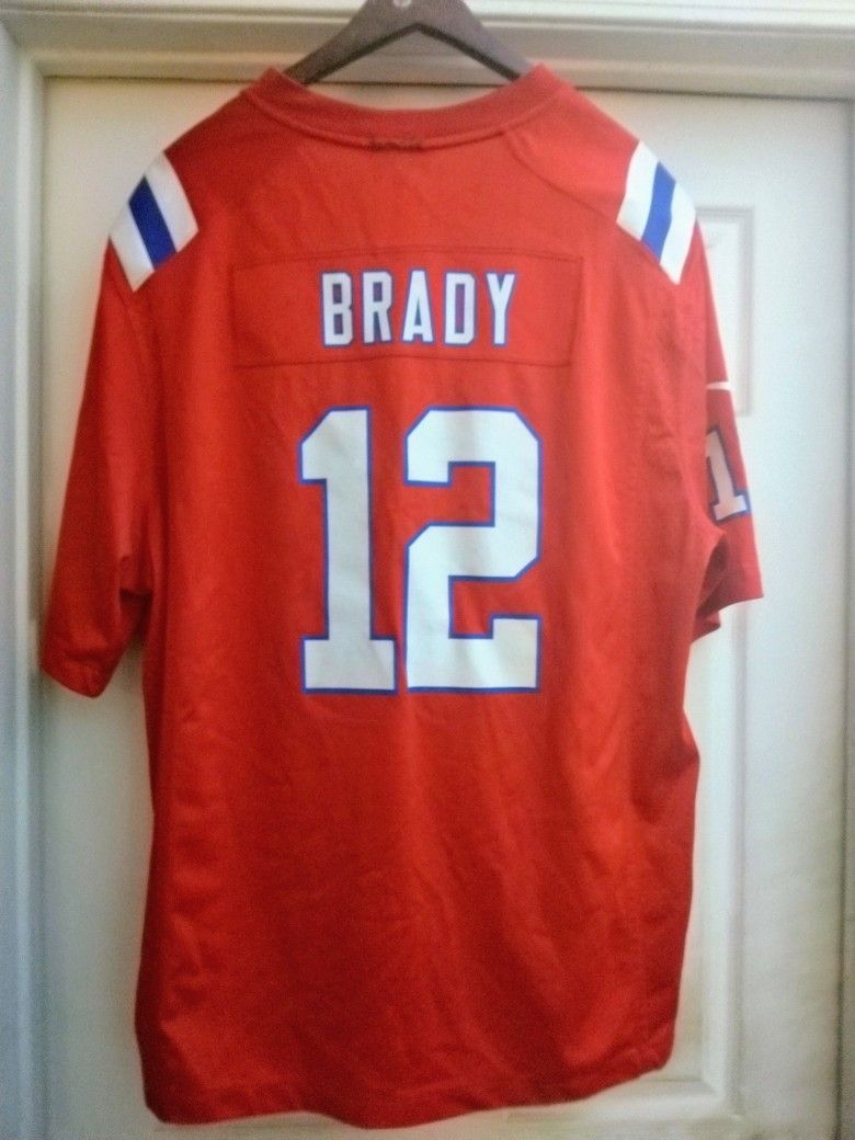 NIKE NFL TOM BRADY #12 NEW ENGLAND PATRIOTS JERSEY