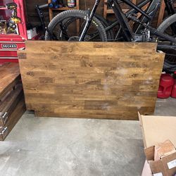 Solid wood dining table