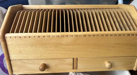 31 Day Wood Bill Box