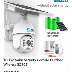 SOLAR CAMERA 360 OUTDOOR WIRELESS 