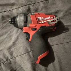 MILWAUKEE 2402-20 M12 FUEL 12V 1/4" 2-Speed Cordless Hex Screwdriver Tool Only - Lightly Used