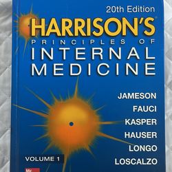 Harrison’s Principles of Internal Medicine 20th Ed