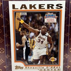 Lakers Shaquille O’Neal Basketball Card 🔥🔥🔥