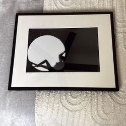 Framed Black & White Art Photograph – Signed Print