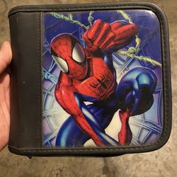 Vintage Spider-Man disc binder