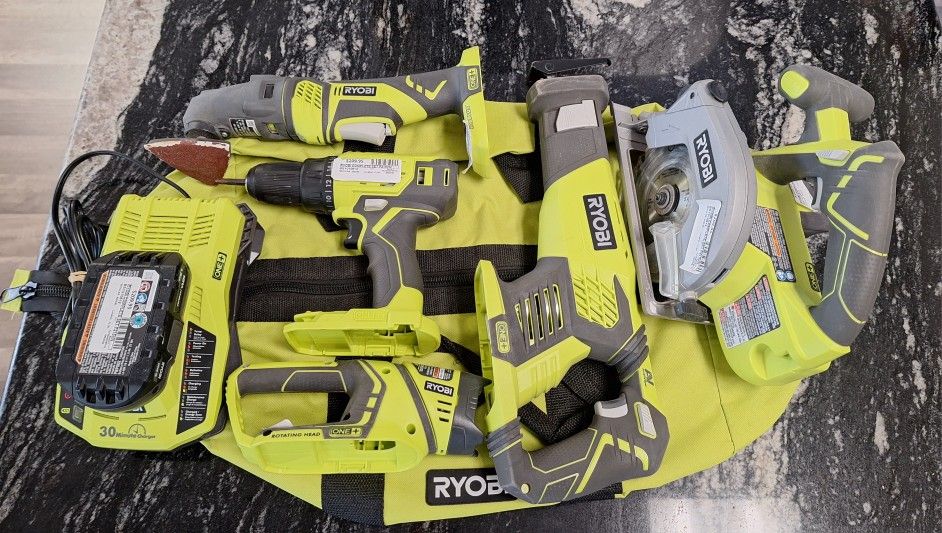 RYOBI COMPLETE SET P215VN
