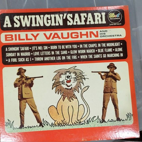 BILLY VAUGHN A Swingin' Safari Vinly