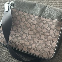 Men's coach over the shoulder bag