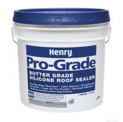 Henry Pro Grade 923 Butter Grade Silicone Roof Sealer 2 Gallon Pail