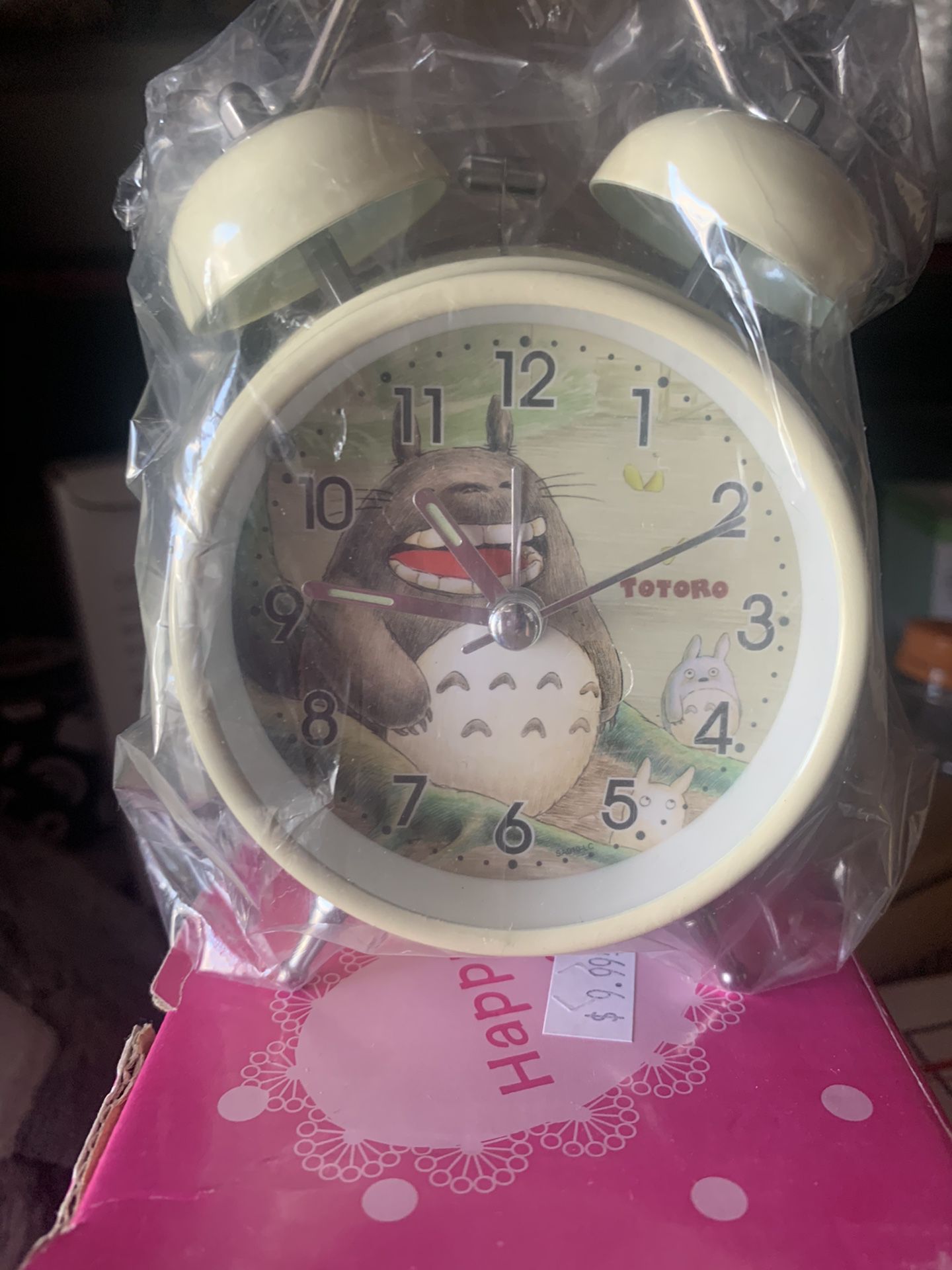 Totoro clock/alarm