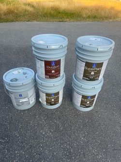 Exterior paint - Green, Beige, Cream, Tea Chest