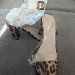 Cheetah High Heel Shoes