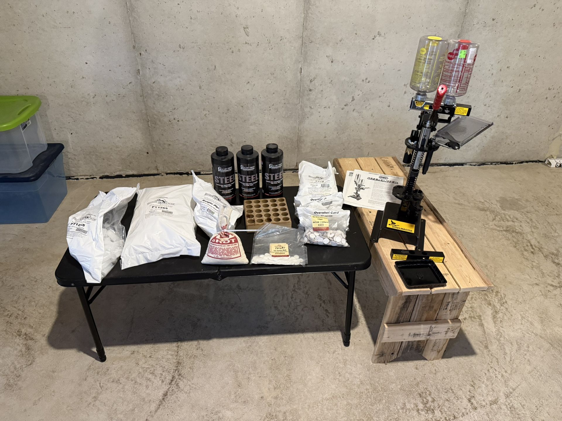 MEC Steelmaster Press, Steel Powder, Tons Of Accessories