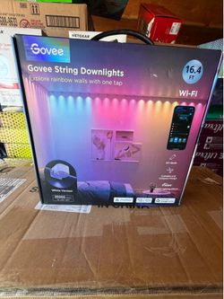 Govee 16.4' RGBIC String Downlights: Color Changing Indoor LED Novelty Lights