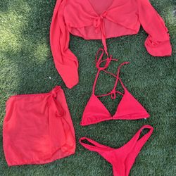 Shein 4 Piece Bikini Set 