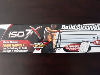 As seen on TV ISO 7X Build strength and muscle fast