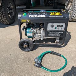 3500 Watt Generator 
