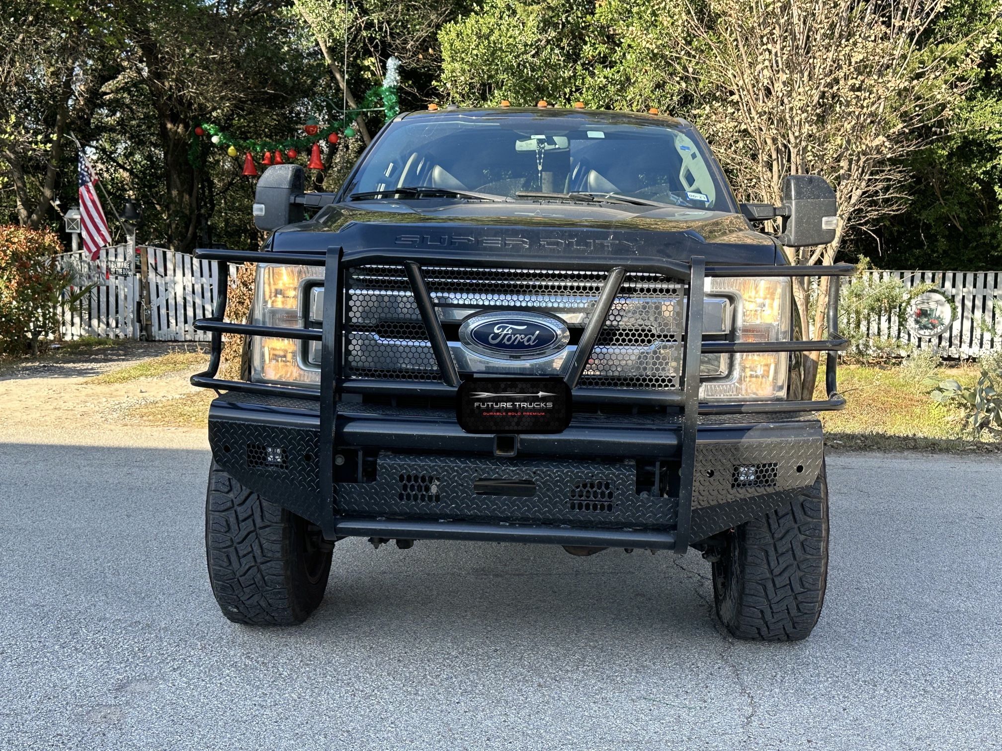 Heavy Duty Bumper W/ Grille Guard, Receiver And Winch Option : Ford/Chevy/Ram