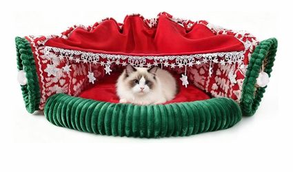 Cat tunnel bed