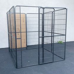 (New) $180 Heavy-Duty 5x5x5ft Large Dog Playpen Crate Kennel Exercise Gate