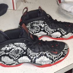 Nike Foamposite One Albino Snakeskin 