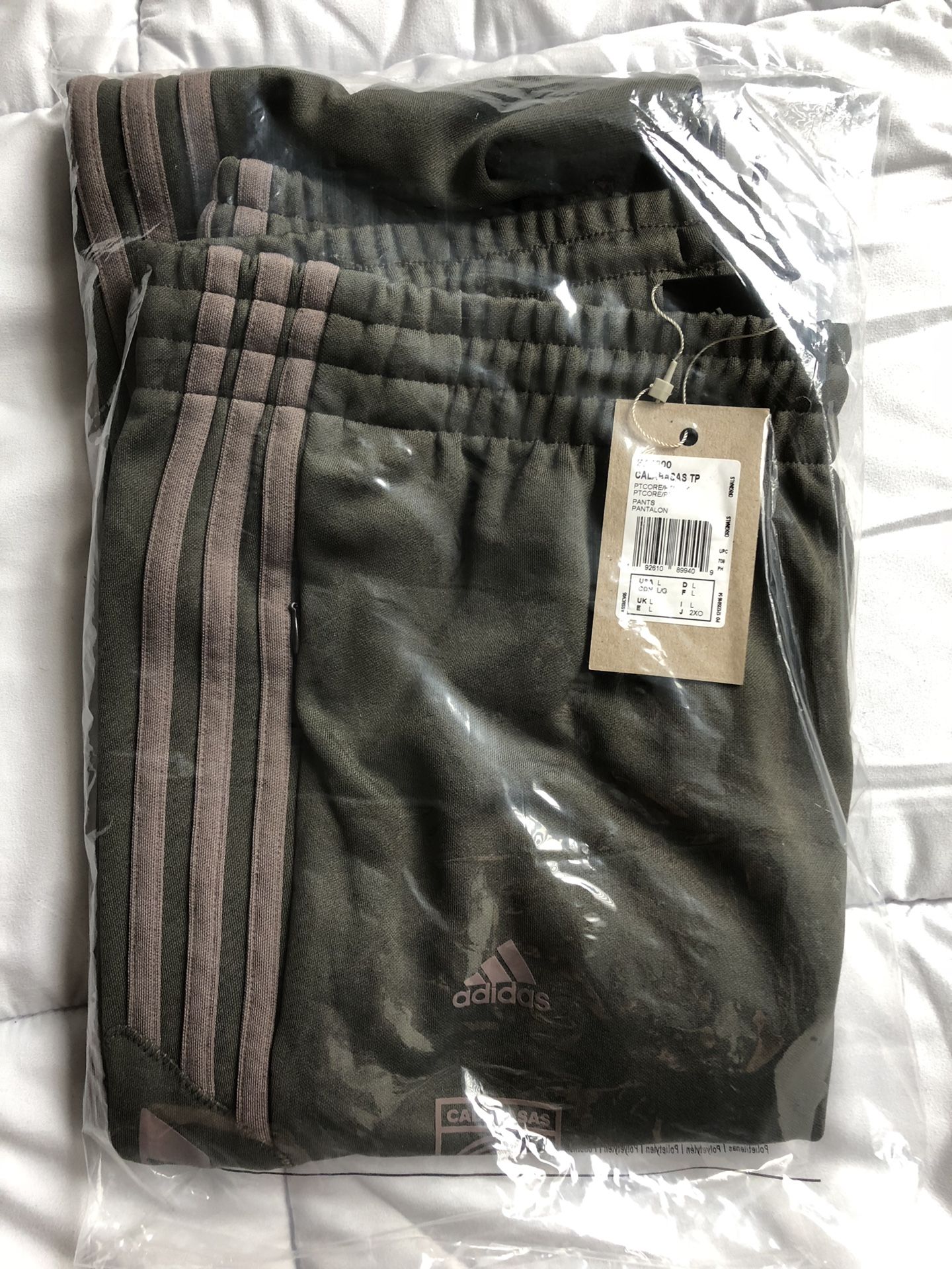 yeezy calabasas pants size chart