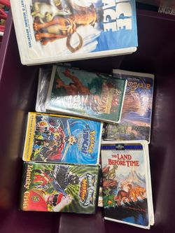 Old Disney VHS tapes
