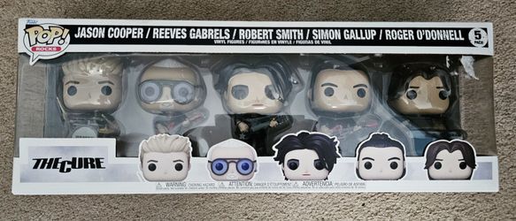 Brand New Funko POP The Cure 5 Pack Musical Band Group