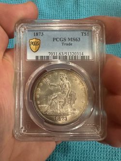 1873 US Trade Dollar PCGS MS63