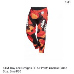 KTM Troy Lee Designs SE Air Pants Cosmic Camo Size: Small/30