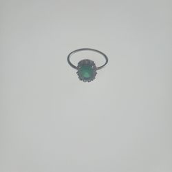 Emerald Ring Cz