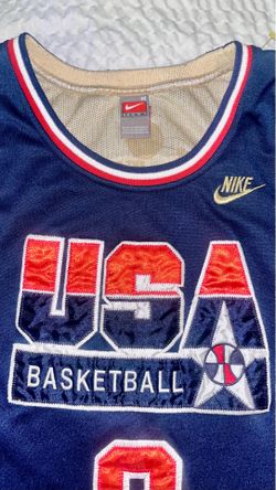 NBA JERSEY USA DREAM TEAM MICHAEL JORDAN NIKE AUTHENTIC SZ ADULT MED BULLS.