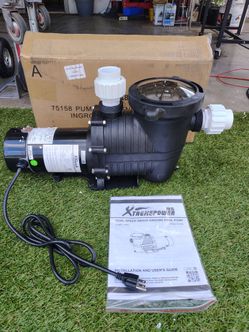 NEW 1HP dual speed inground pool pump 115v NUEVA