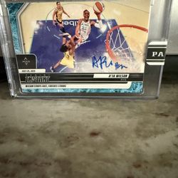 2025 Panini Instant WNBA #186 A'ja Wilson Water Auto 7/10