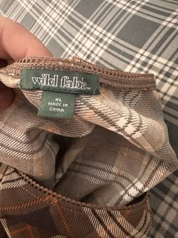 Cute Brown Plaid Maxi Skirt🤎🤎